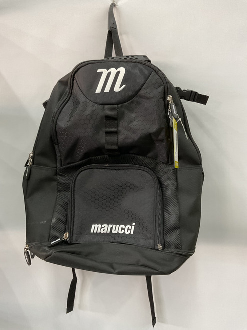 Vist Large View of Product Image Which is Used Marucci F5 BAT PACK BB/SB Team Bat Bag Black