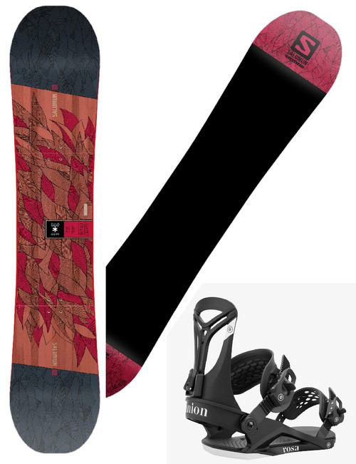 Vist Large View of Product Image Which is Used SALOMON LIBERTY 150 W/ BINDINGS