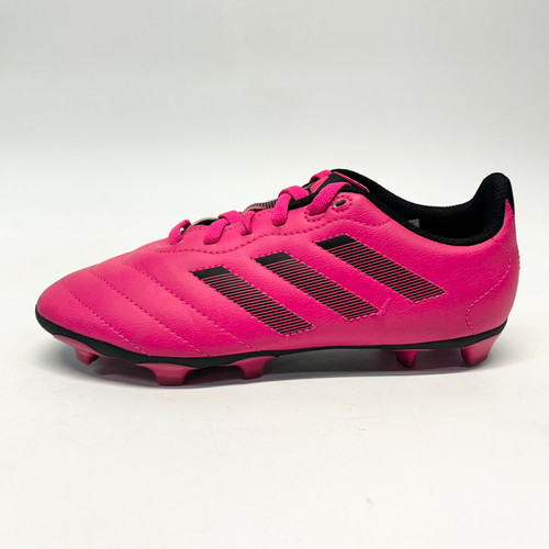 Vist Large View of Product Image Which is Used Adidas GOLETTO VIII Soccer Cleats Neon Pink Junior 03.5