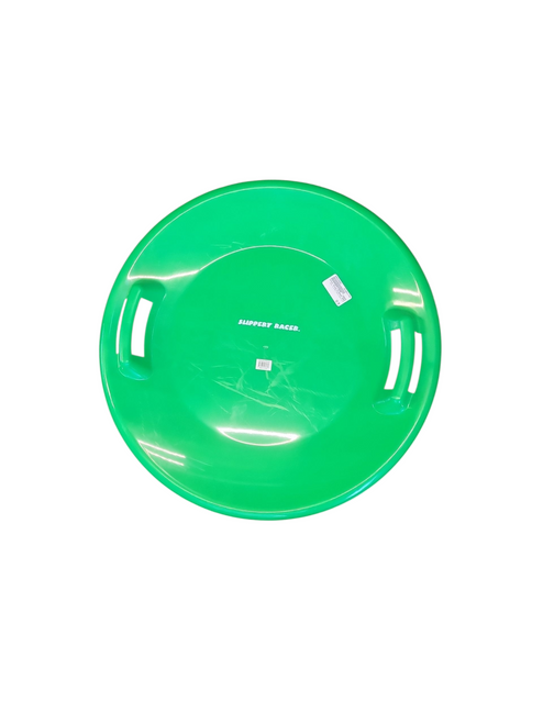 Vist Large View of Product Image Which is Used SLIPPERY RACER GREEN SLED Snow Toy