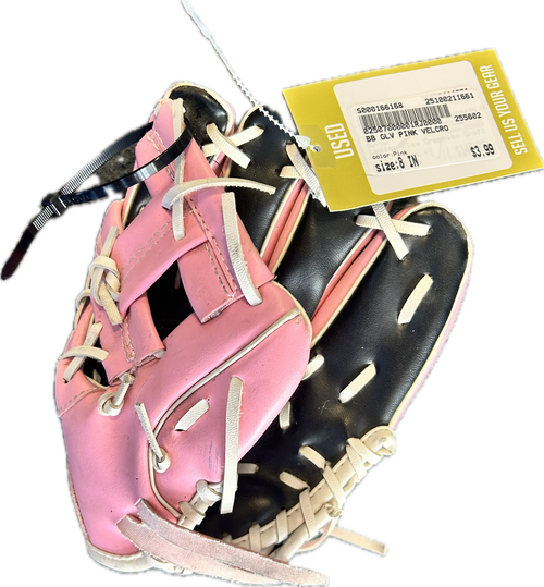 Vist Large View of Product Image Which is Used BB/SB Glove RH Throw Pink 8"