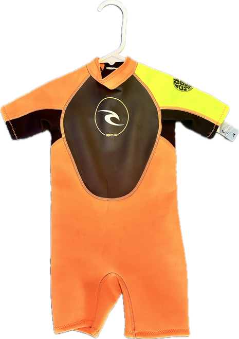 Vist Large View of Product Image Which is Used Rip Curl Junior Spring Suit Orange Child C4