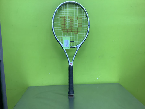 Vist Large View of Product Image Which is Used Wilson ULTRA PRO Adult Tennis Racquet Navy Blue Unknown
