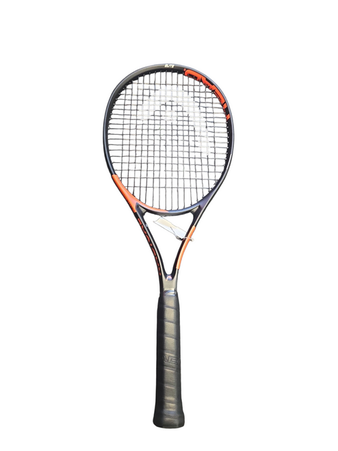 Vist Large View of Product Image Which is Used Head RADICAL ELITE Adult Tennis Racquet Black 4 3/8"