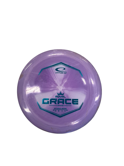 Vist Large View of Product Image Which is Used Latitude 64 GRACE Disc Golf Driver Purple