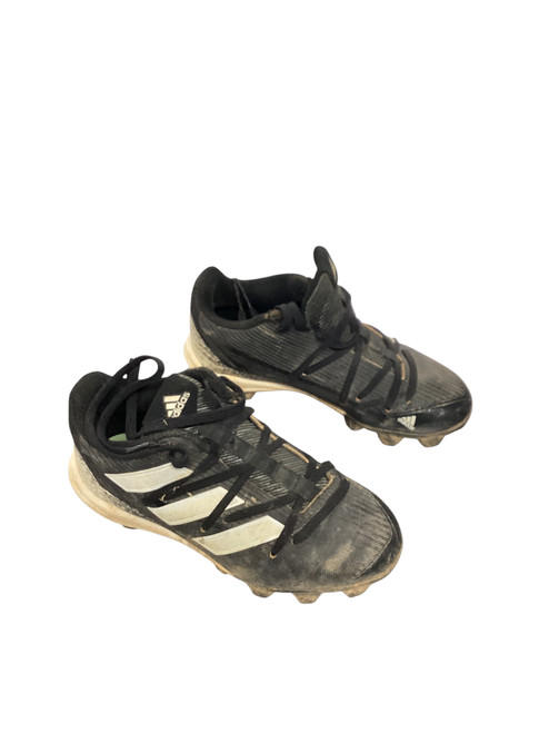 Vist Large View of Product Image Which is Used Adidas BASEBALL CLEAT BB/SB Cleats Black Junior 01