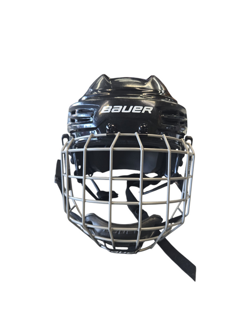 Vist Large View of Product Image Which is Used Bauer IMS 5.0 Helmet Cage Combo Black SM