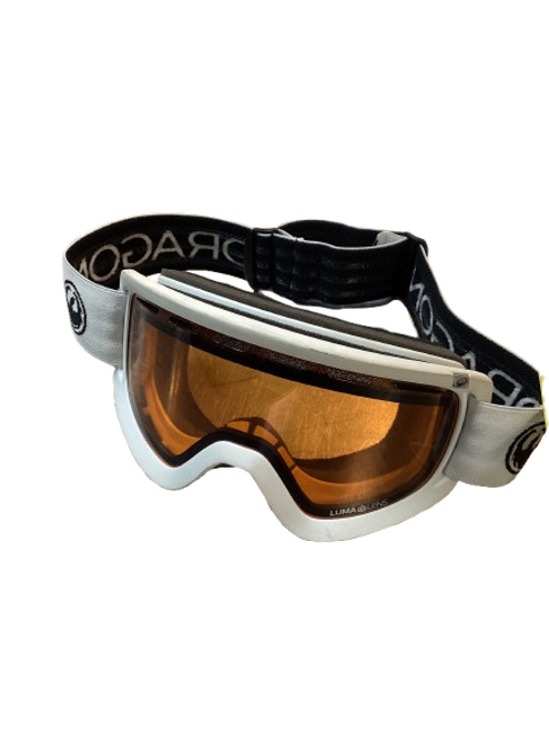 Vist Large View of Product Image Which is Used Dragon Snow Goggles Adult White