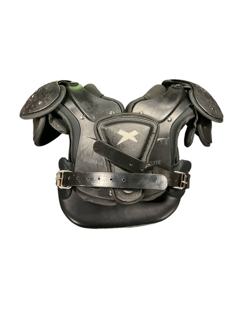 Vist Large View of Product Image Which is Used Xenith FLYTE FB Shoulder Pads Black XS