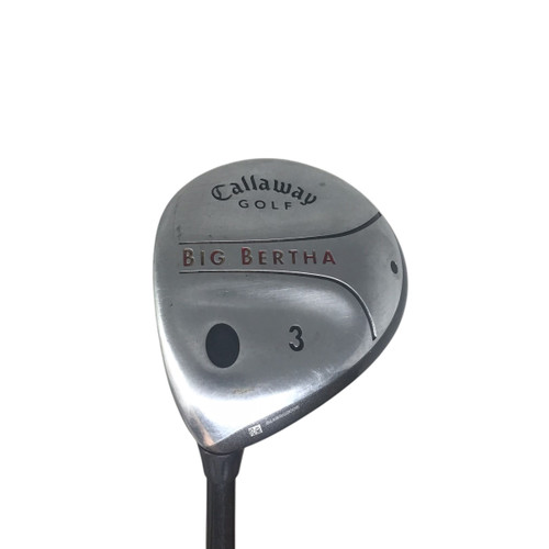 Vist Large View of Product Image Which is Used Callaway BIG BERTHA Mens Fairway Wood LH 3 Wood