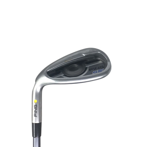 Used Ping G YELLOW DOT Golf Wedge Mens LH Sand Wedge Vist Large View of Product Image Which is Used Ping G YELLOW DOT Golf Wedge Mens LH Sand Wedge