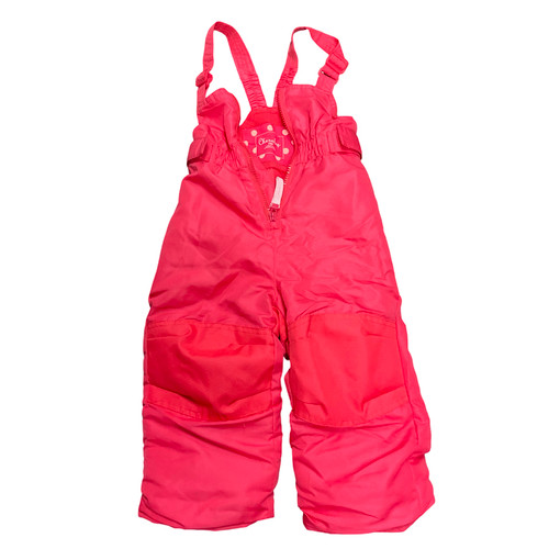 Vist Large View of Product Image Which is Used Snow Bibs Y Pink SM
