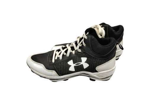 Vist Large View of Product Image Which is Used Under Armour ARMOUR BOUND BB/SB Cleats Black Senior 8