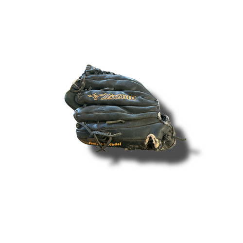 Vist Large View of Product Image Which is Used Mizuno MIZUNO MVP RHT BB/SB Glove RH Throw Black 12 1/2"