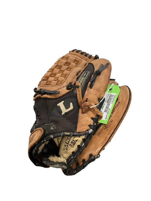 Vist Large View of Product Image Which is Used Louisville Slugger GENESIS 1884 SERIES BB/SB Glove RH Throw Black And Tan 10 1/2"