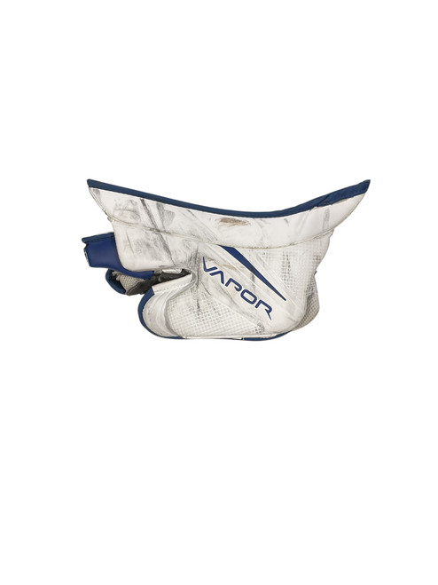 Vist Large View of Product Image Which is Used Bauer VAPOR Senior Goalie Blocker Royal Blue