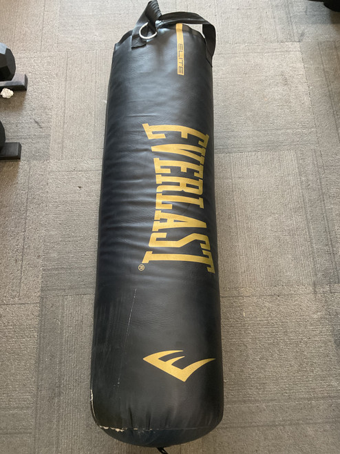 Vist Large View of Product Image Which is Used Everlast ELITE Boxing Heavy Bag Black 100 lb
