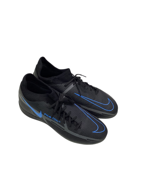 Vist Large View of Product Image Which is Used Nike PHANTOM GT INDOOR Soccer Indoor Shoes Black Senior 8.5