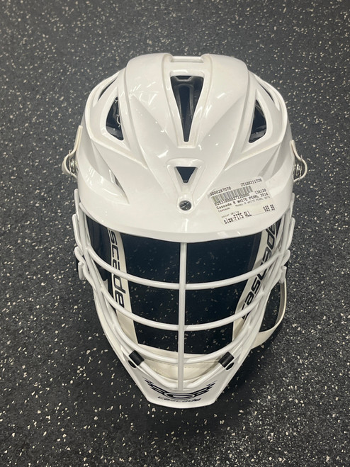 Vist Large View of Product Image Which is Used Cascade R WHITE PEARL 2016 Lacrosse Helmet White Fits all