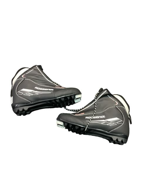 Vist Large View of Product Image Which is Used Rossignol Mens NNN XC Ski Boots Black M 11-11.5