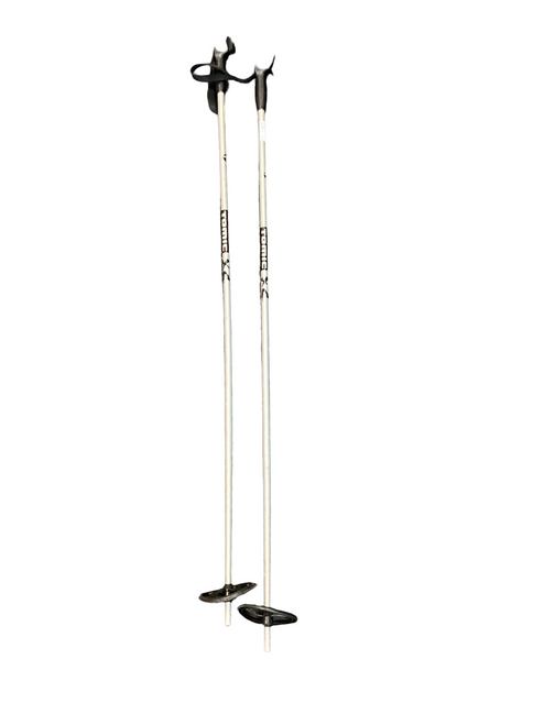 Vist Large View of Product Image Which is Used Tomic 6061 Mens XC Ski Poles Grey 130 cm / 52 in