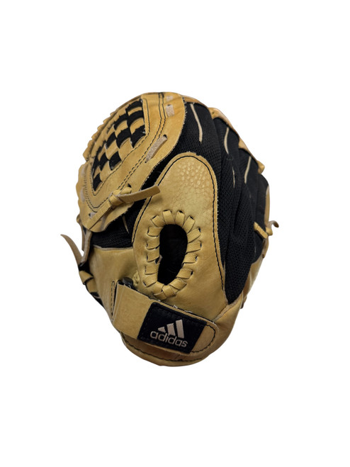 Vist Large View of Product Image Which is Used Adidas EAZY CLOSE BB/SB Glove T-ball Brown 10"