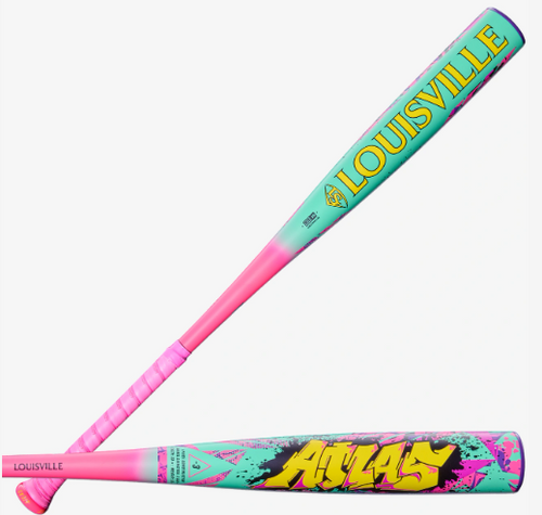 Vist Large View of Product Image Which is 2026 Louisville Slugger Atlas Wildstyle BBCOR Baseball Bat: WBL4178010 - 31/28