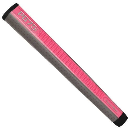 Vist Large View of Product Image Which is Lizard Skins DSP Ultra Golf Grip PG75 Pistol Neon Pink/Graphite Gray #DSPUGPG253