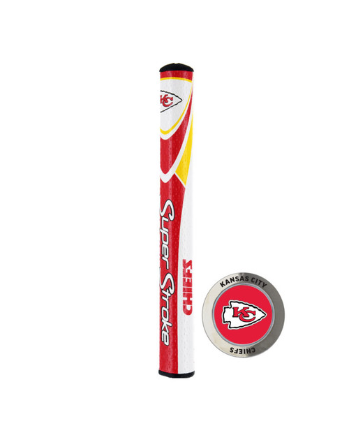 Vist Large View of Product Image Which is Super Stroke 2.0 NFL Putter Grip Chiefs #SS20-16