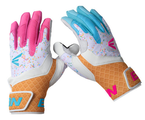 Vist Large View of Product Image Which is Easton Walk-Off Ethos Sugar Rush Youth Batting Gloves
