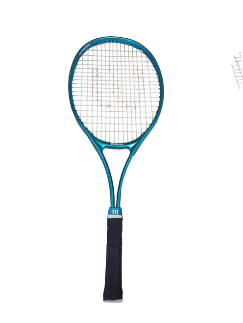 Vist Large View of Product Image Which is Used Wilson HIGH BEAM Adult Tennis Racquet Royal Blue Unknown