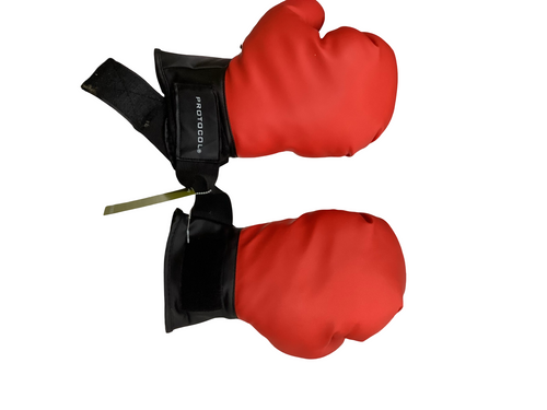 Vist Large View of Product Image Which is Used Protocol Boxing Gloves Red Senior