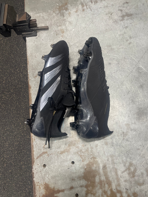 Vist Large View of Product Image Which is Used Adidas Soccer Cleats Black Senior 9