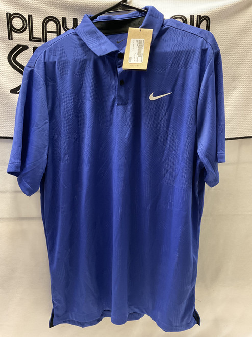 Vist Large View of Product Image Which is Used Nike GOLF POLO Golf Accessory Royal Blue