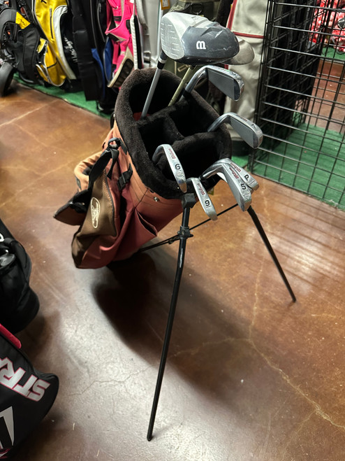 Vist Large View of Product Image Which is Used Wilson WILSON 12 PC SET Womens Package Set RH Grey 12 Piece