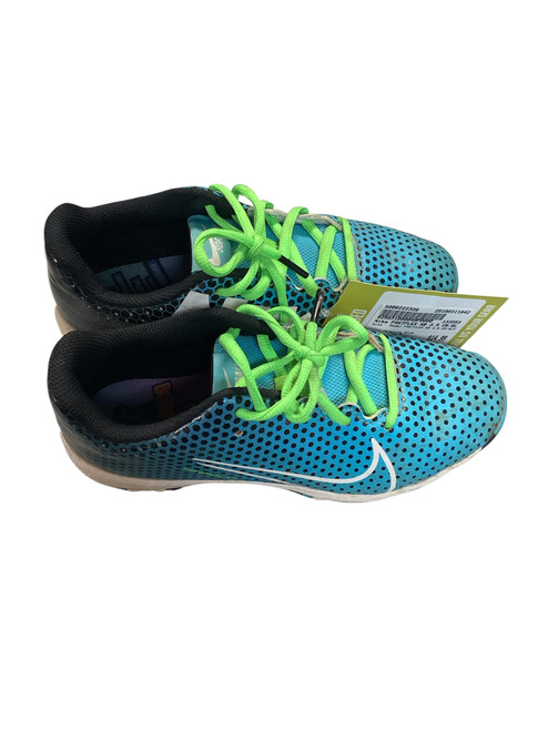 Vist Large View of Product Image Which is Used Nike FASTFLEX SB 3.5 CB/BLK BB/SB Cleats Carolina Blue Junior 03.5