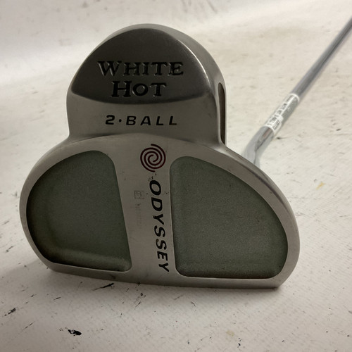 Vist Large View of Product Image Which is Used Odyssey WHITE HOT 2-BALL Mens Putter LH 34"