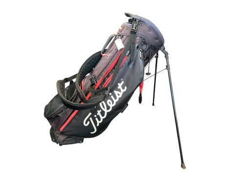 Vist Large View of Product Image Which is Used Titleist STAND BAG Mens Stand Bag Black