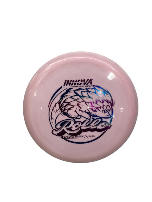 Vist Large View of Product Image Which is Used Innova STAR ROLLO Disc Golf Mid Range Pink