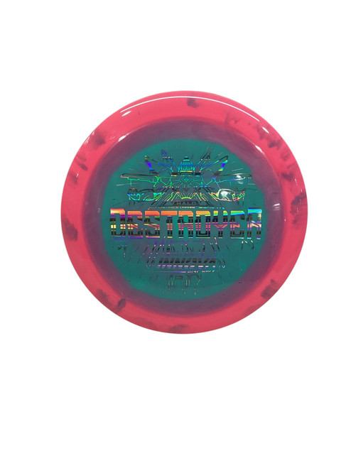 Vist Large View of Product Image Which is Used Innova HALO STAR DESTROYER Disc Golf Driver Pink