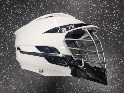 Vist Large View of Product Image Which is Used Cascade CASCADE R Lacrosse Helmet White One Size