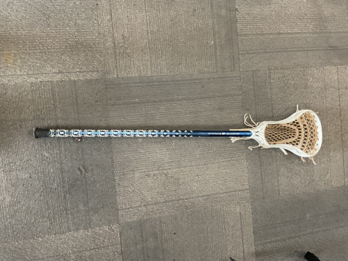 Vist Large View of Product Image Which is Used Brine CLUTCH X HEAD W/SCANDIUM SHAFT Men Atk/Mid Complete Stick Royal Blue