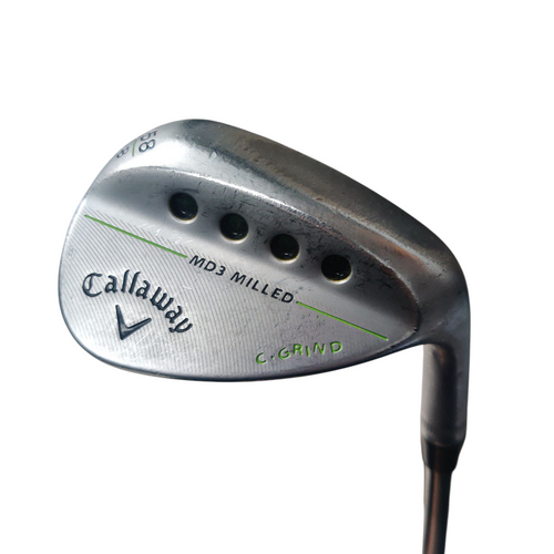 Vist Large View of Product Image Which is Used Callaway MD3 MILLED Golf Wedge Mens Right Hand 58 Degree