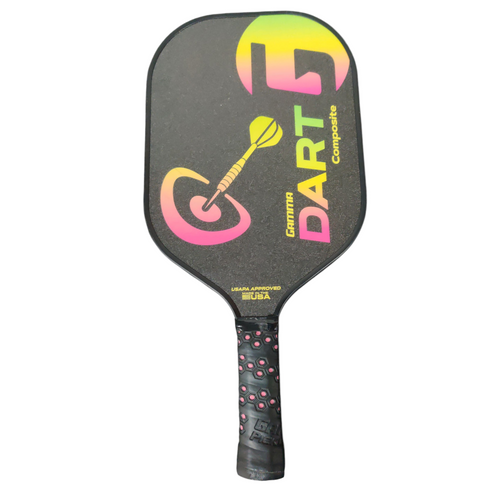 Vist Large View of Product Image Which is Used Gamma Sports DART Pickleball Racquet Black
