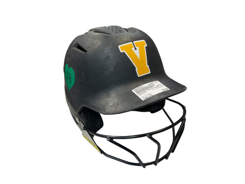 Vist Large View of Product Image Which is Used Evoshield WB5725701LXL Batting Helmet w/Mask Black L/XL