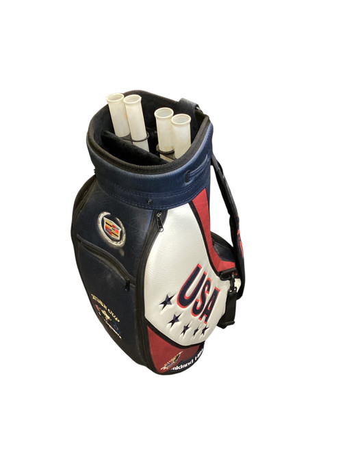 Vist Large View of Product Image Which is Used USA RYDER CUP BAG Mens Cart Bag Navy Blue
