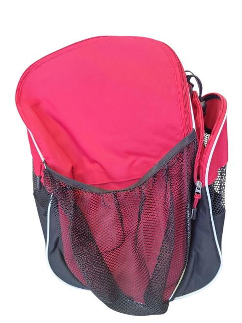 Vist Large View of Product Image Which is Used Champro PLAYER PACK BB/SB Player Backpack Red