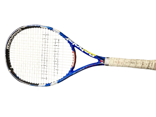Vist Large View of Product Image Which is Used Babolat PURE DRIVE Adult Tennis Racquet Navy Blue Unknown