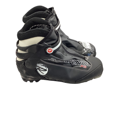Vist Large View of Product Image Which is Used Rossignol Mens NNN XC Ski Boots Black M 10 / W 10.5-11