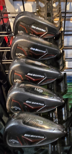 Vist Large View of Product Image Which is Used CALLAWAY BIG BERTHA 19 5-P NO 7 graphite irons set